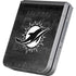 NFL Miami Dolphins Black & White Galaxy Z Flip6 Skin